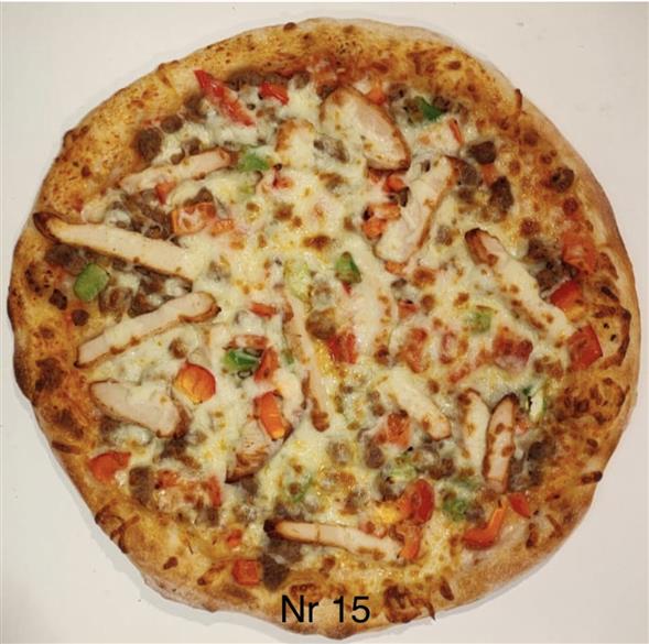 15. Garlic Pizza (12