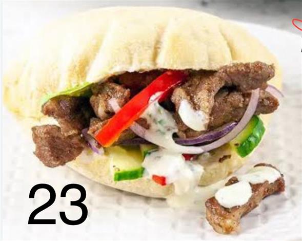 23. Pitabreyð Shawarma